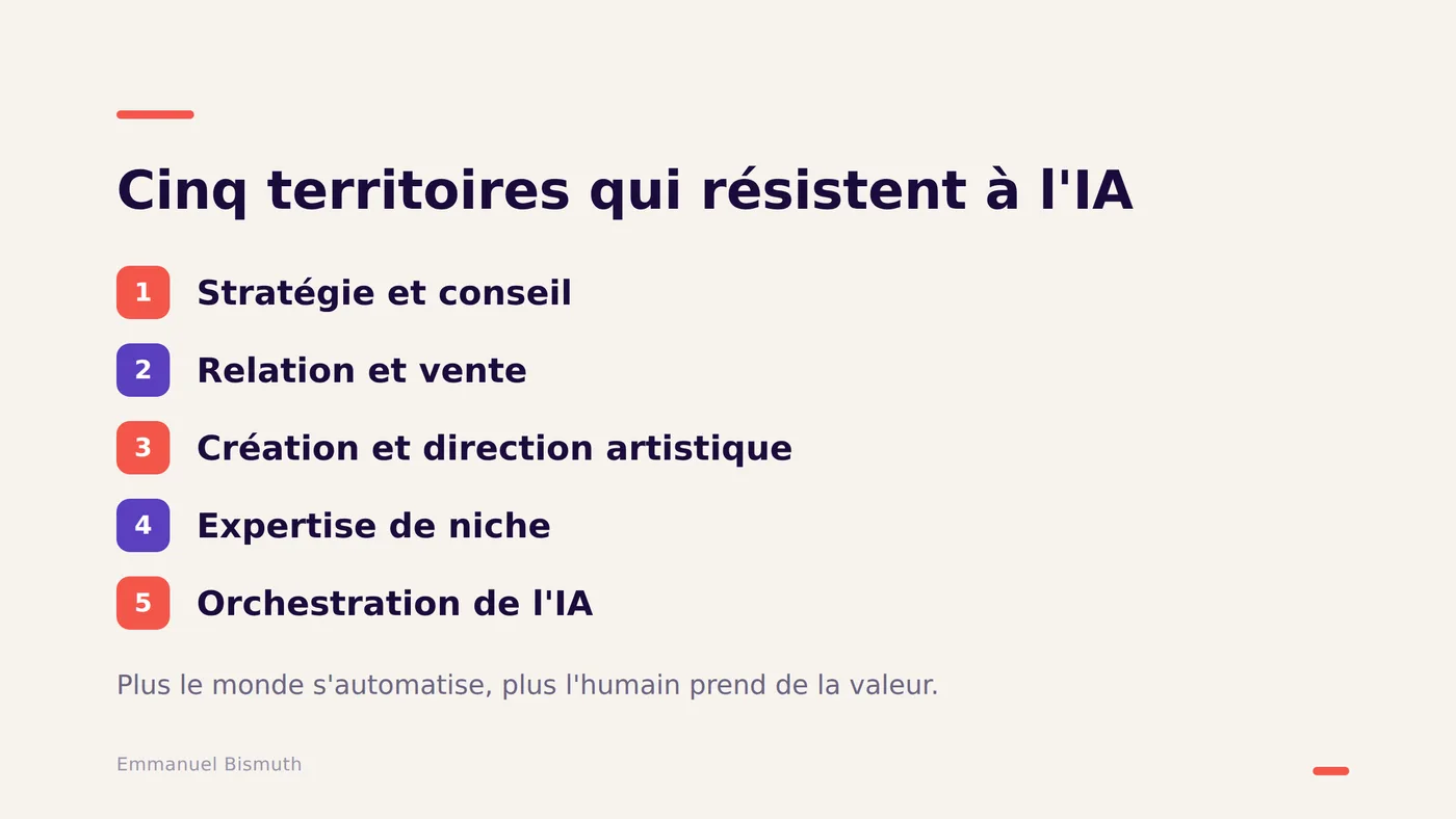 Cinq territoires qui résistent à l'IA